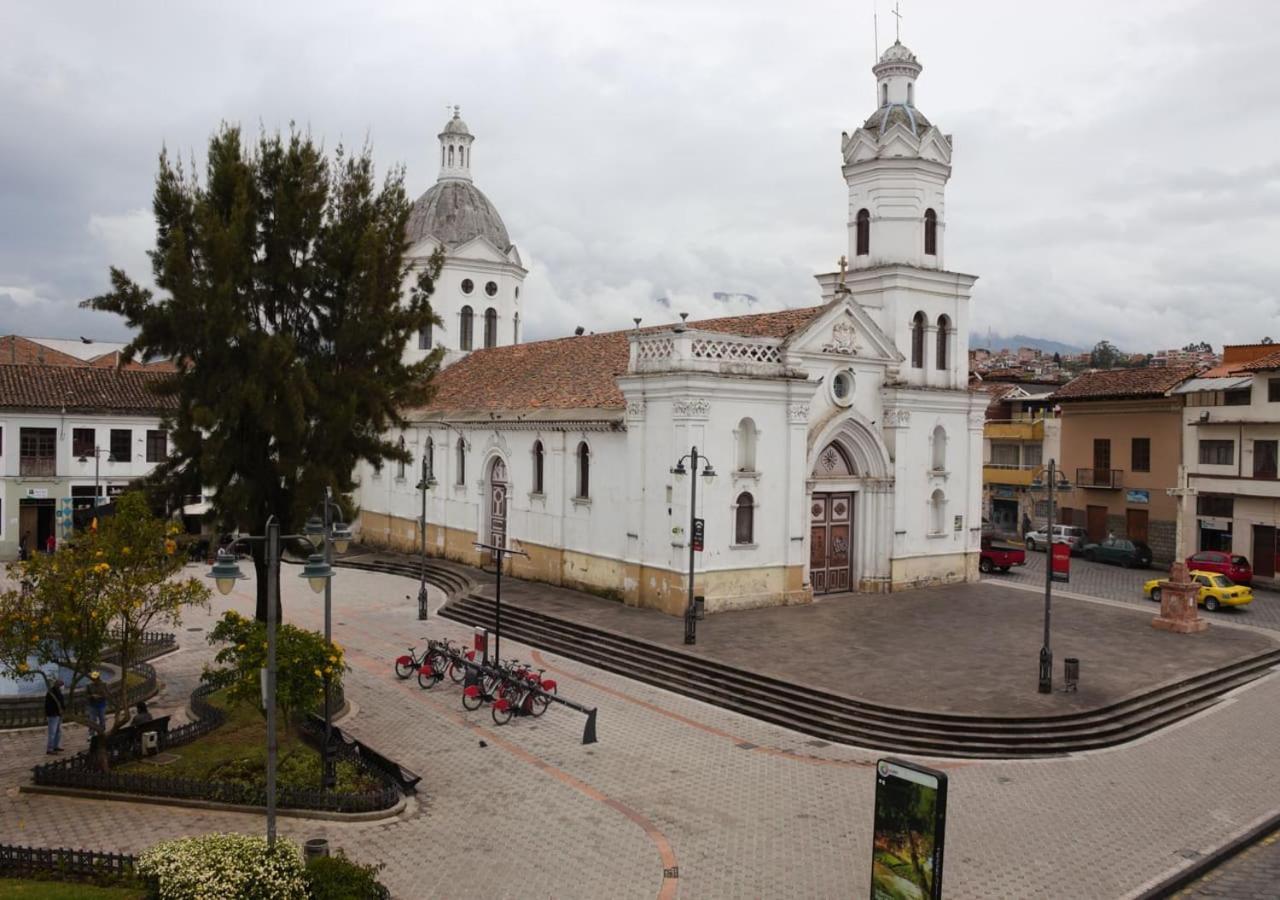 Hotel Azul de la Plaza Cuenca Exterior foto