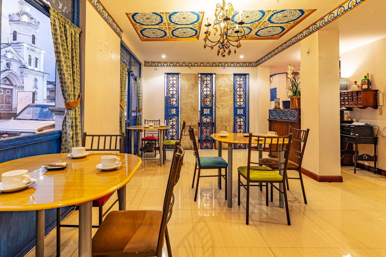 Hotel Azul de la Plaza Cuenca Exterior foto