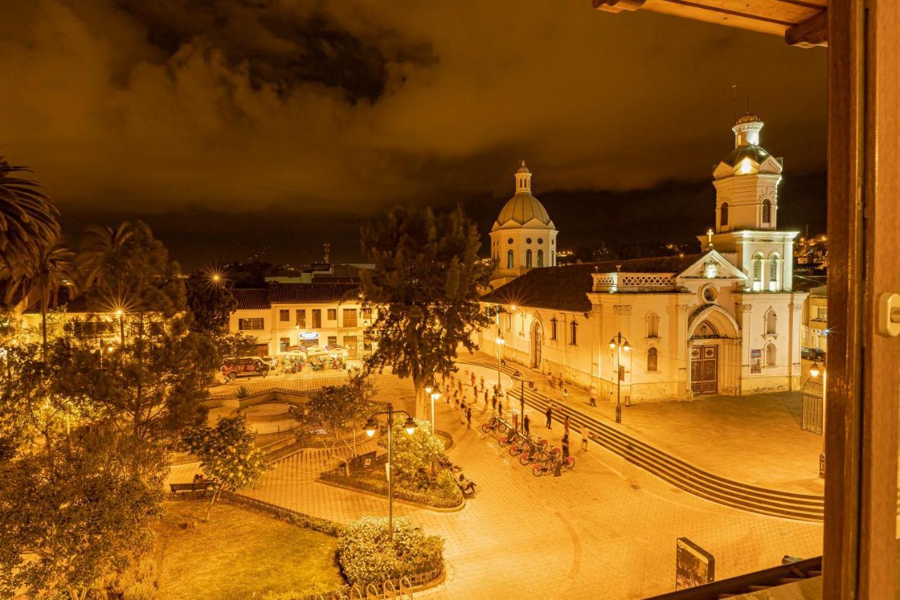Hotel Azul de la Plaza Cuenca Exterior foto